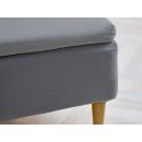 Södahl organic Calm Kuvertlagen 140 x 200 x 8 cm Stone Grey