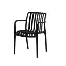 Da'core Stabelstol med armlæn sort