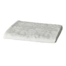 Da'core Dug Jacquard blomst 140x220 cm bomuld hvid