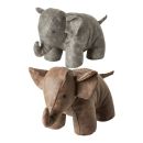 Da'Core Elefant Dørstopper 25 cm Grå/Brun