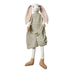 Da'core Kanin Siddende dreng 46 cm sand/grøn