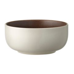 Skål North 11 cm Matte white/Matte bark