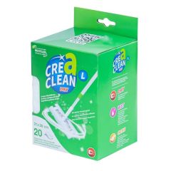 Crea Clean Dry wipe L 21x28 cm 20 stk.