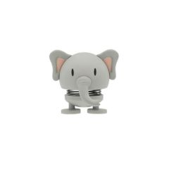 Hoptimist Elefant grå