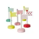 Da'Core Flag 18 cm mønstret keramik 6 forskellige mix farver