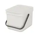 Brabantia Affaldsspand med låg 6L lys grå