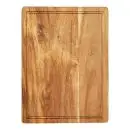 Skærebræt med saftrille akacietræ