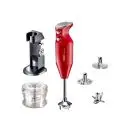Bamix Stavblender Deluxe 200 watt C Rødmetallic