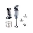 Bamix Stavblender Deluxe 200 watt C Sølvgrå