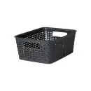 Da'core Fletkurv sort 31x24x11,5 cm