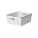 Da'core Fletkurv hvid 31x24x11,5 cm