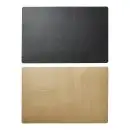 Da'core Dækkeserviet PU soft 30x45 cm sort/champagne vendbar