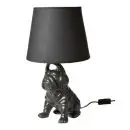 Da'core bordlampe bulldog sort