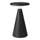 Nyhavn Genopladelig bordlampe sort