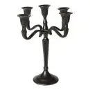 Da'core 5 armet lysestage sort H27 cm