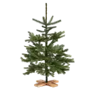 Kunstigt juletræ med træfod u/lys - H1,0m