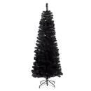 Kunstig Sort juletræ u/lys - H1,8m