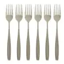 Frederiksholm kagegafler 6 stk stål