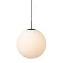 Nielsen Light Nora Cafependel Opal/Sort Ø40 cm