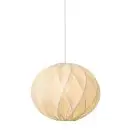 Nielsen Light Jasmin Pendel Hvid Ø40 cm m.Hvid stofledning