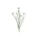 Kunstig blomst Kornblomst buket hvid