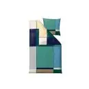 Södahl Color Block Sengetøj 140 x 220 cm Søgrøn