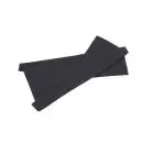 Bastian Diamond Viskestykke Sort 70x50 cm