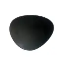 Da'Core Curve Dækkeserviet i kunstigt læder Sort 33x41 cm