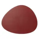 Da'Core Curve Dækkeserviet i kunstigt læder Bordeaux 33x41 cm