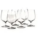 Holmegaard Cabernet Vandglas på fod 6 stk