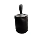 Da'Core Dørstopper med Håndtag Læder Sort