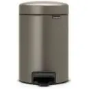 Brabantia Pedalspand Newlcon 3 liter Platinum