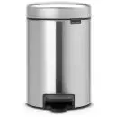 Brabantia Pedalspand Newlcon 5 liter mat stål