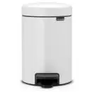 Brabantia Pedalspand Newlcon 12 liter Hvid