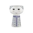 Bjørn Wiinblad Eva vase H18,5 cm blå