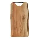 Skærebræt med læderhåndtag 38x20 akacietræ olieret