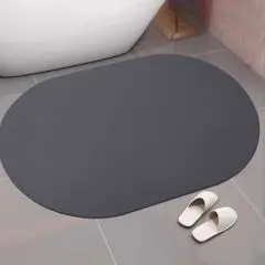 Conzept Bath bademåtte 40x60 cm grå superabsorberende