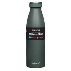 Sistema Stainless Steel drikkeflaske 500 ml Army
