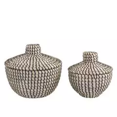 Kurvsæt m. låg 2 stk