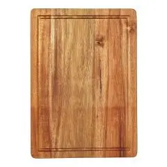 Skærebræt med saftrille akacie