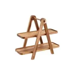 Holm Serveringsopsats Akacietræ 36 x 18,4 x 30 cm