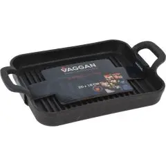 Koopman Støbejerns grill/stegepande 20x18 cm