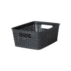 Da'core Fletkurv sort 35x29x13 cm