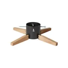 Da'core Juletræsfod sort med træben