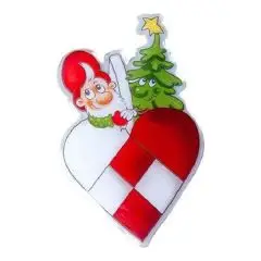 Det Gamle Apotek Vinduespynt gel H15 cm