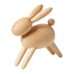 Da'core Kanin løber H9,5 cm bøgetræ