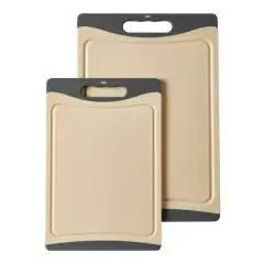 Da'core Skærebrætsæt 2 stk grå/hvid