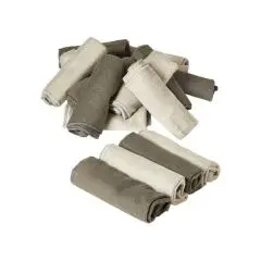 Da'core Mikrofiberklude 24 stk gråmix