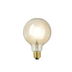 Nielsen Light Basic Globepære Gyldent glas Ø9,5 cm