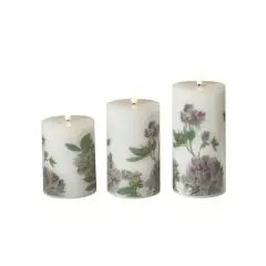 Da'core LED bloklyssæt 3-pak hortensia